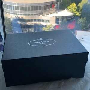 The Prada Saffiano Leather Chelsea Boots ( Black )